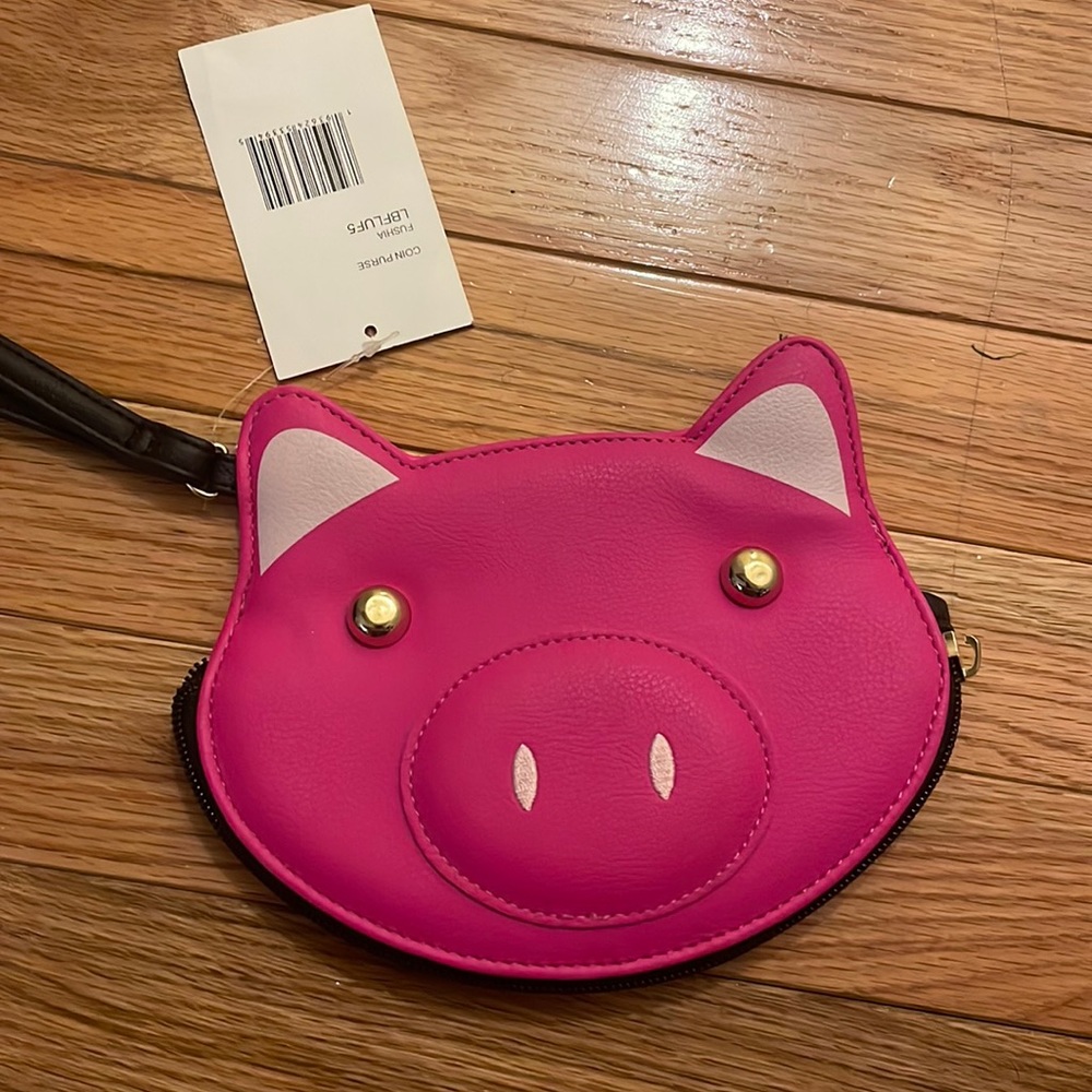 Luv Betsey Pig Wristlet by Betsey Johnson